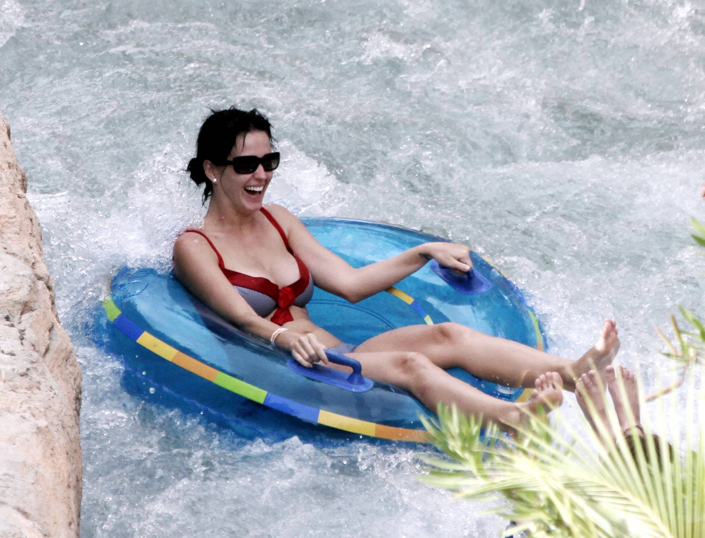 Katy Perry’s Bikini in a Waterpark.